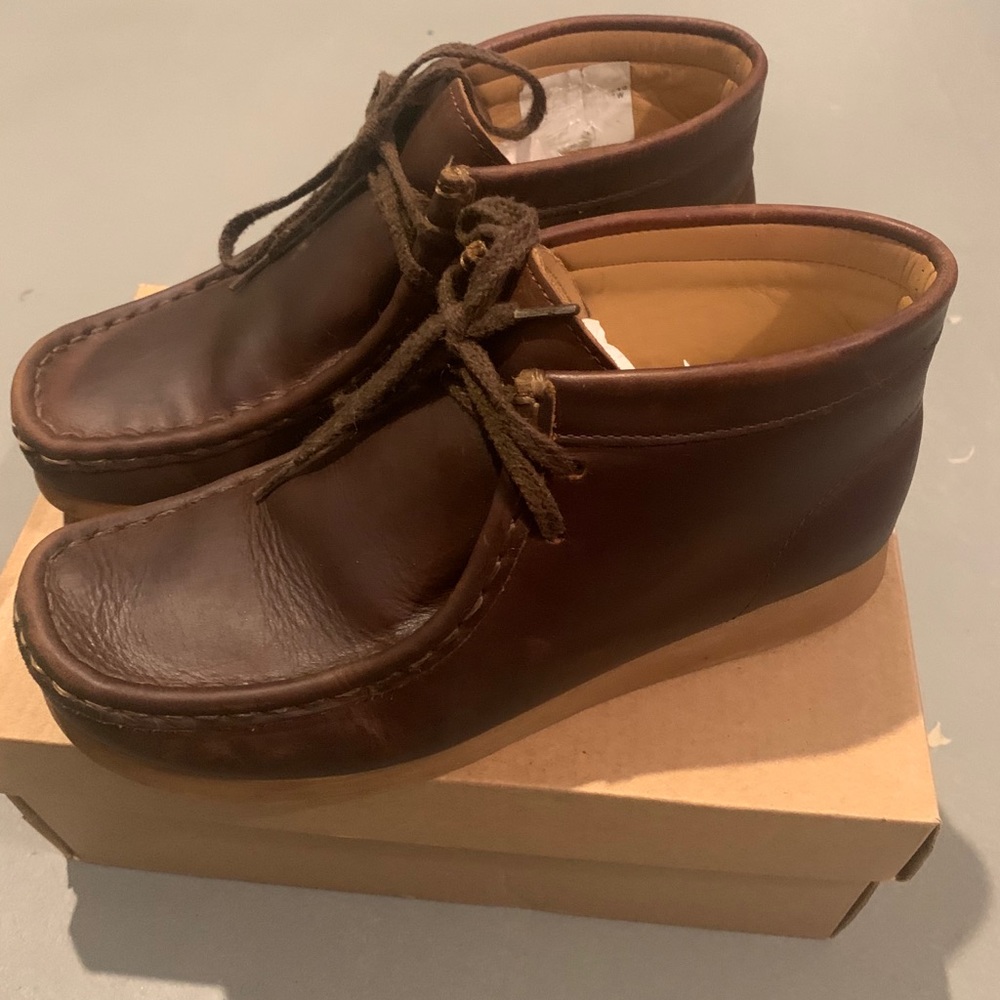 Clarks Originals WallaBee Jr Brown sz 3